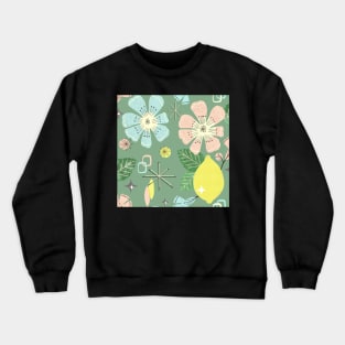 Mid century Lemons Crewneck Sweatshirt